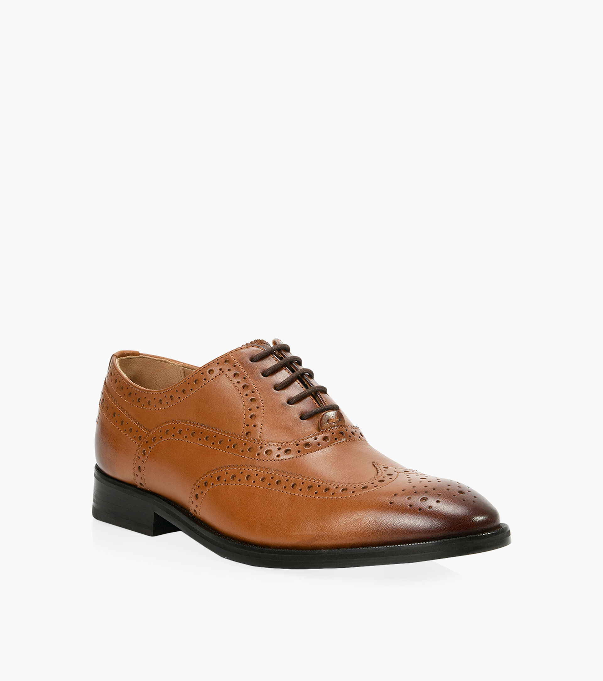 Ted Baker Brown Amaiss Formal Leather Brogue Shoes