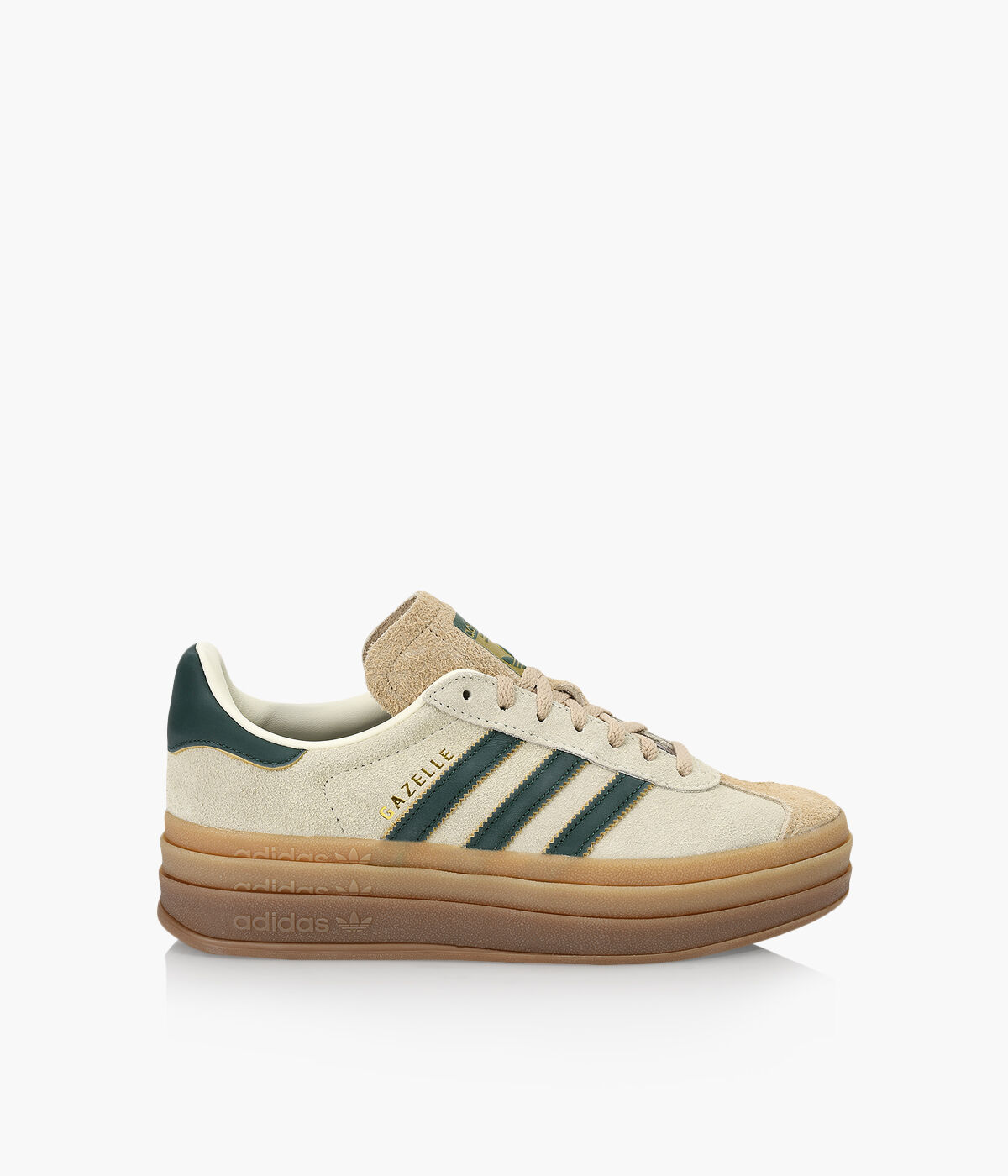 ADIDAS GAZELLE BOLD - Beige Fabric | Browns Shoes