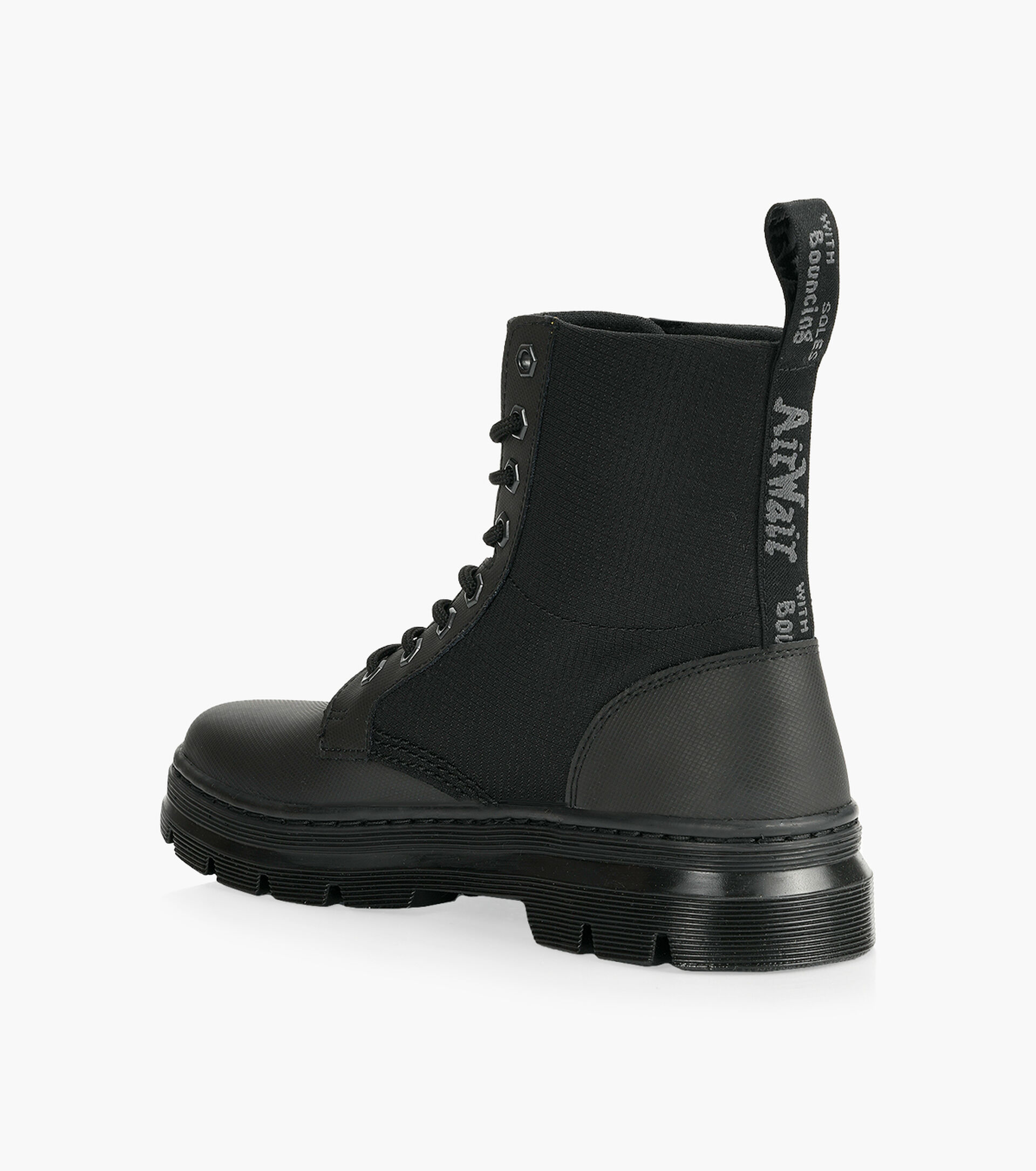 DR. MARTENS COMBS II POLY CASUAL BOOTS - Nylon Noir | Browns Shoes