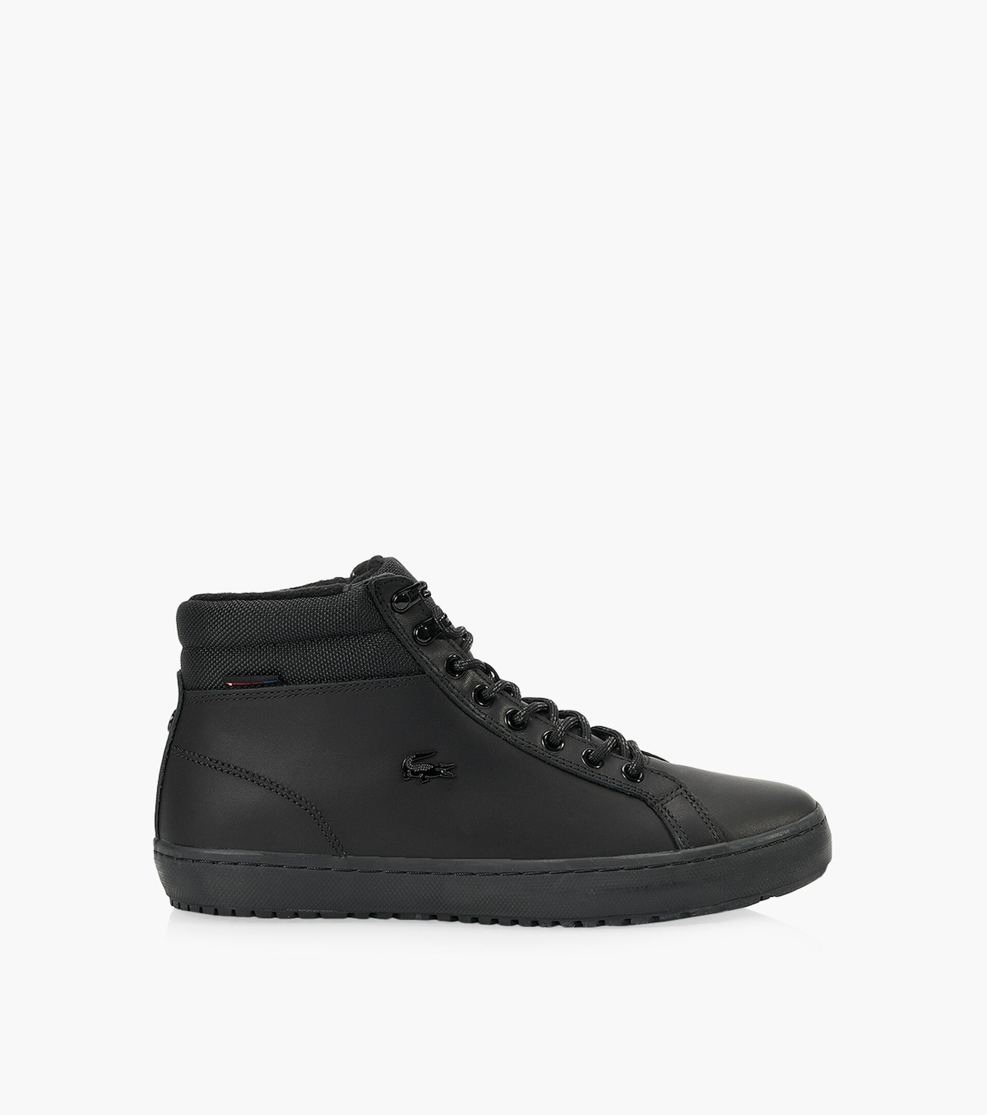 LACOSTE STRAIGHTSET THERMO - Black Leather | Browns Shoes
