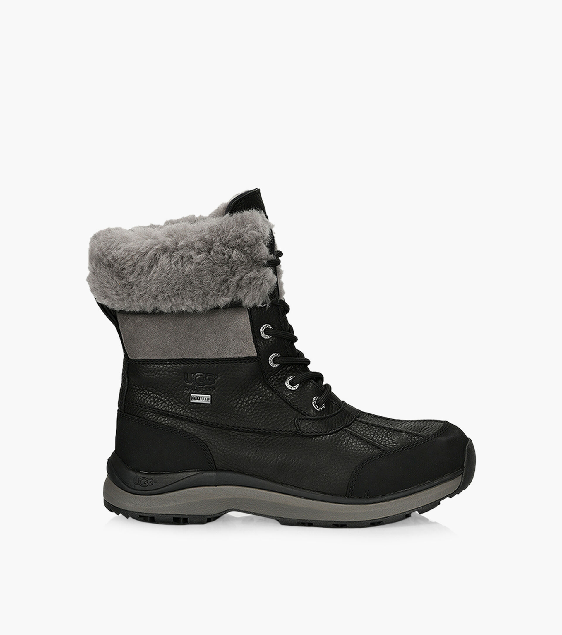 UGG ADIRONDACK BOOT III - Black Leather | Browns Shoes