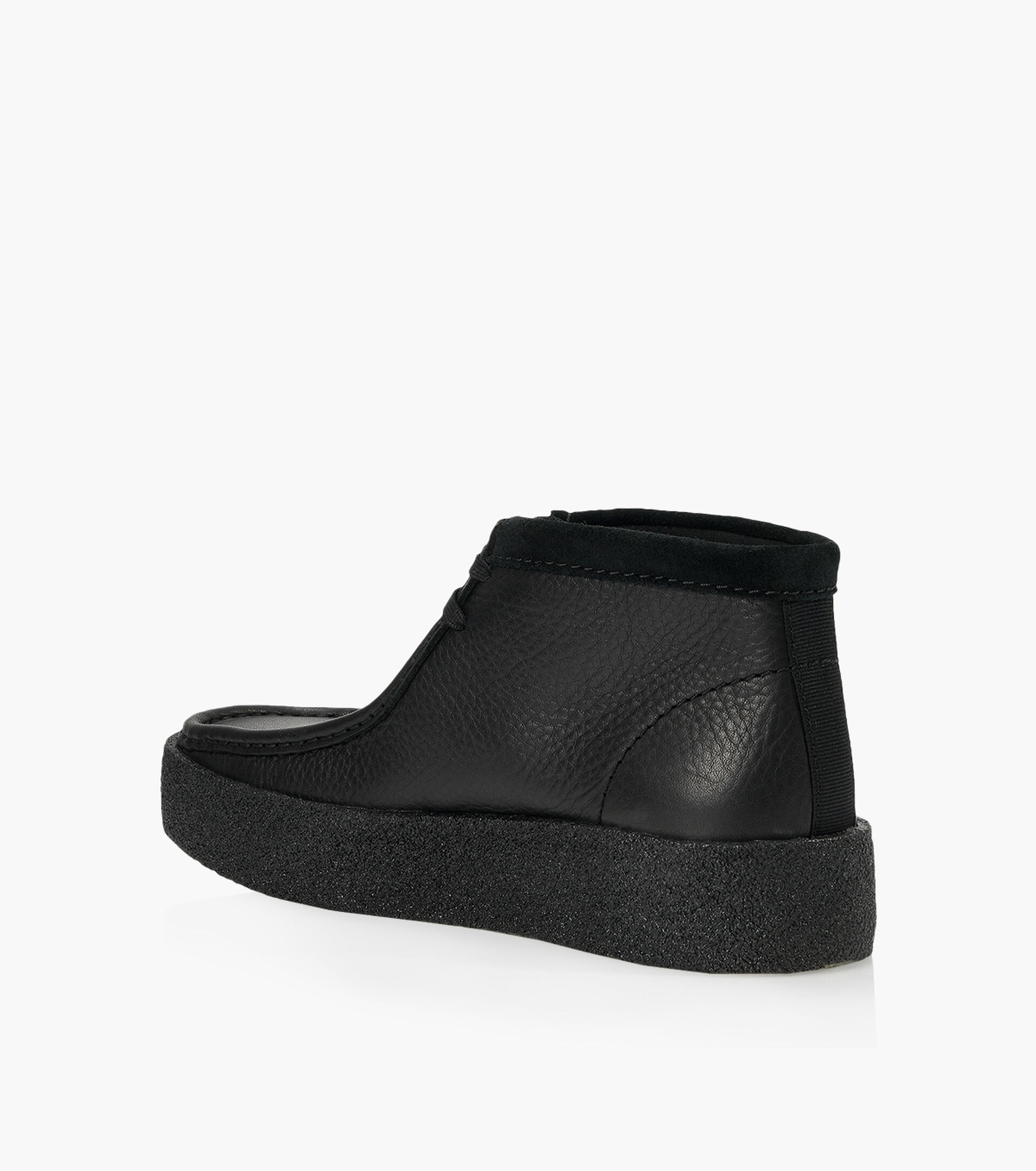 CLARKS WALLABEE CUP BT - Black Leather | Browns Shoes