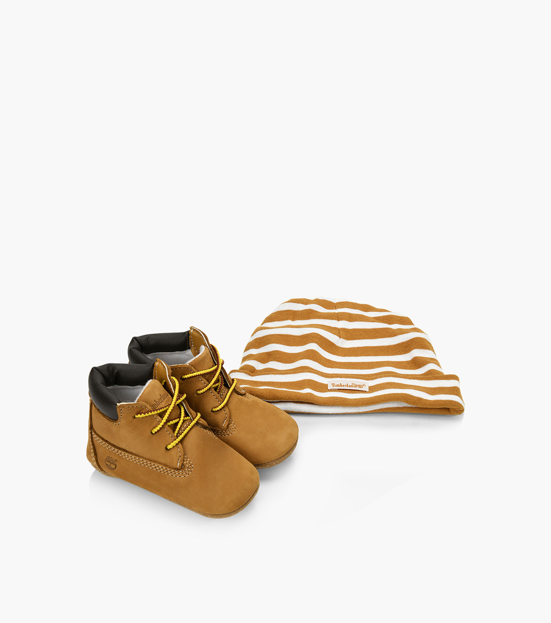 TIMBERLAND CRIB BOOTIE WITH HAT - Tan | Browns Shoes