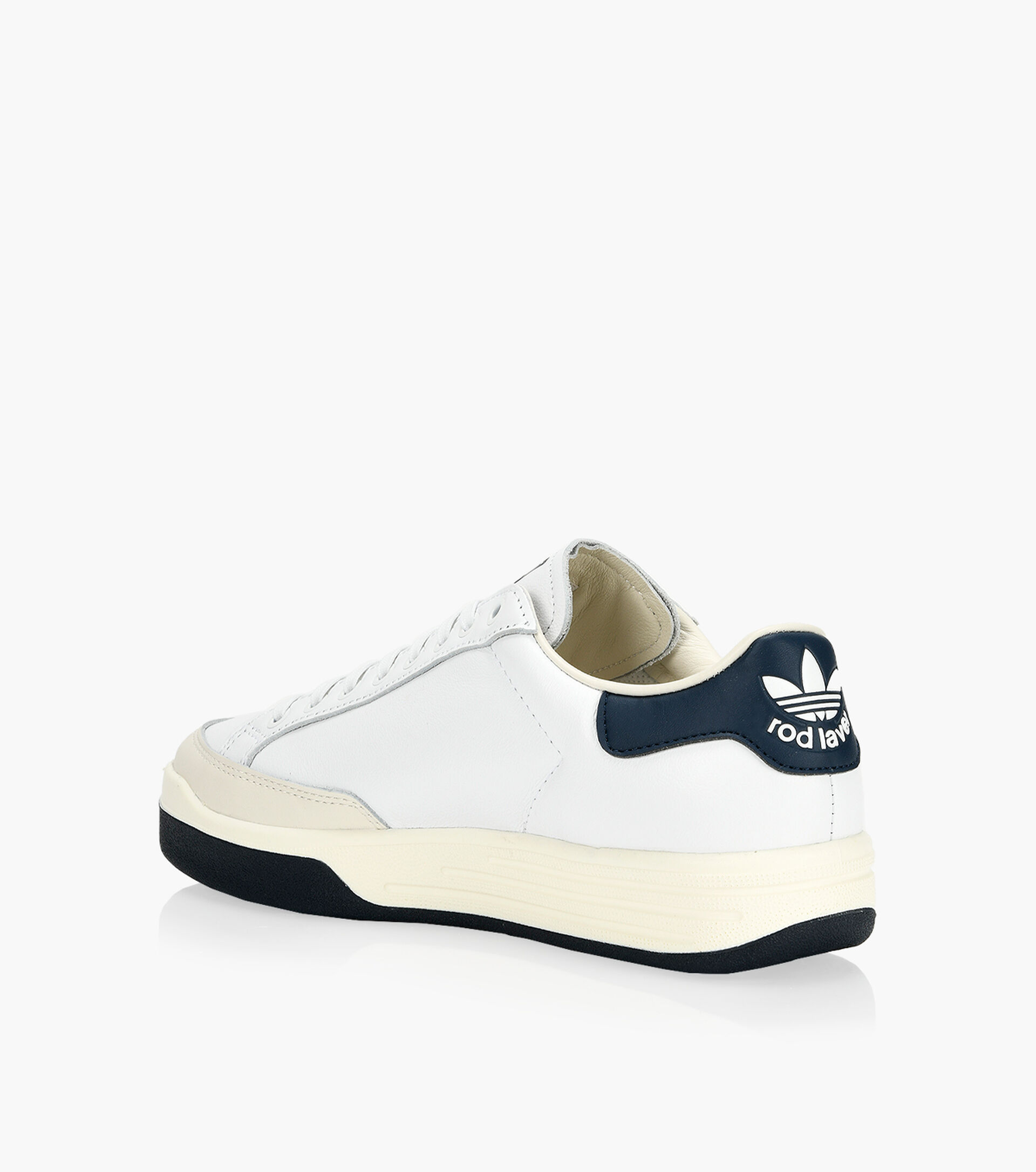 ADIDAS ROD LAVER - White Leather | Browns Shoes