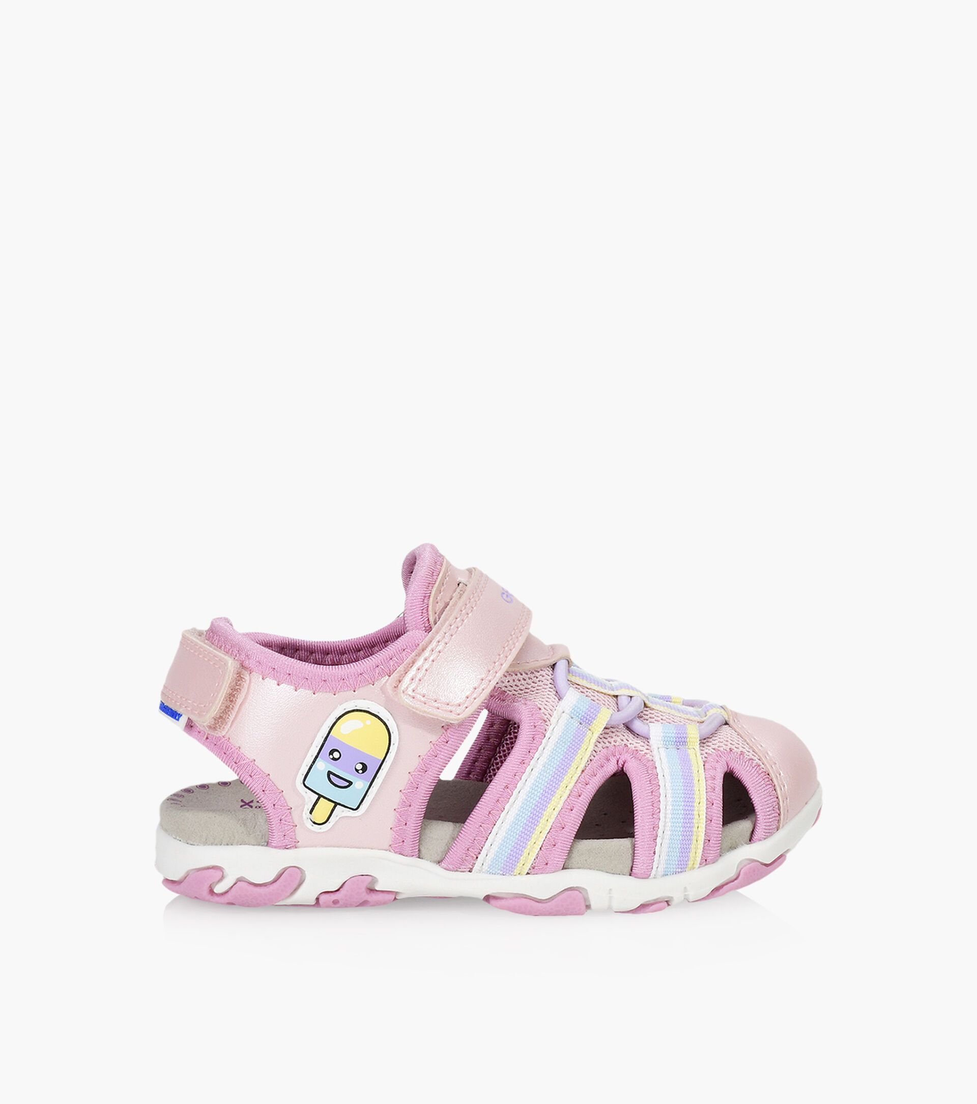 GEOX B SANDAL FLAFFEE GIRL - Pink | Browns Shoes