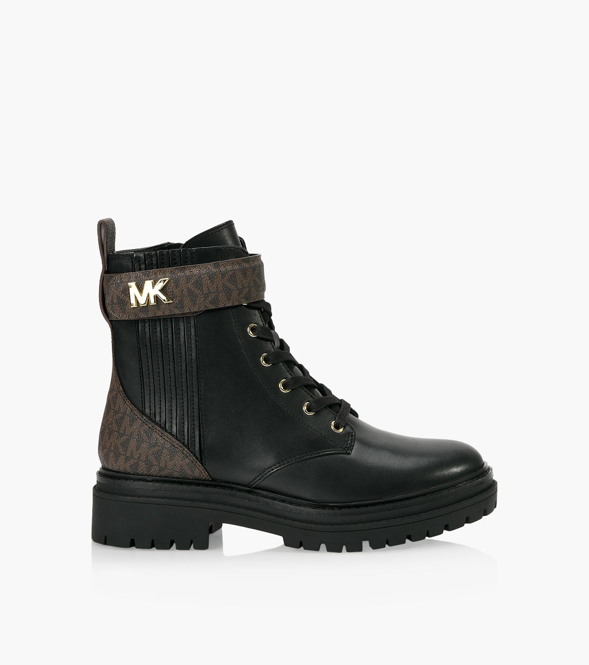 MICHAEL MICHAEL KORS STARK BOOTIE - Black & Colour Leather + Synthetic |  Browns Shoes