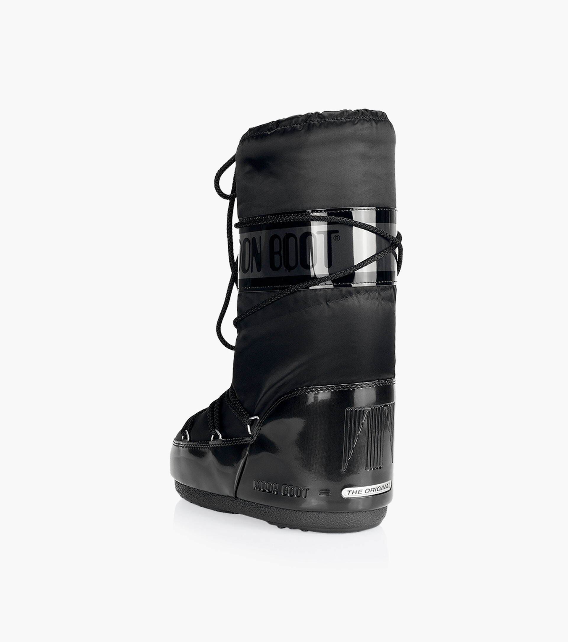 MOON BOOT ICON GLANCE BOOTS - Black Nylon | Browns Shoes