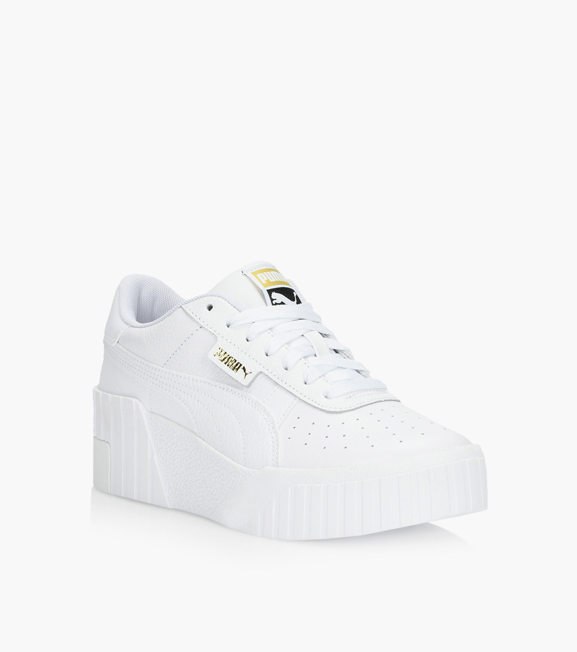 PUMA CALI WEDGE - White Leather | Browns Shoes