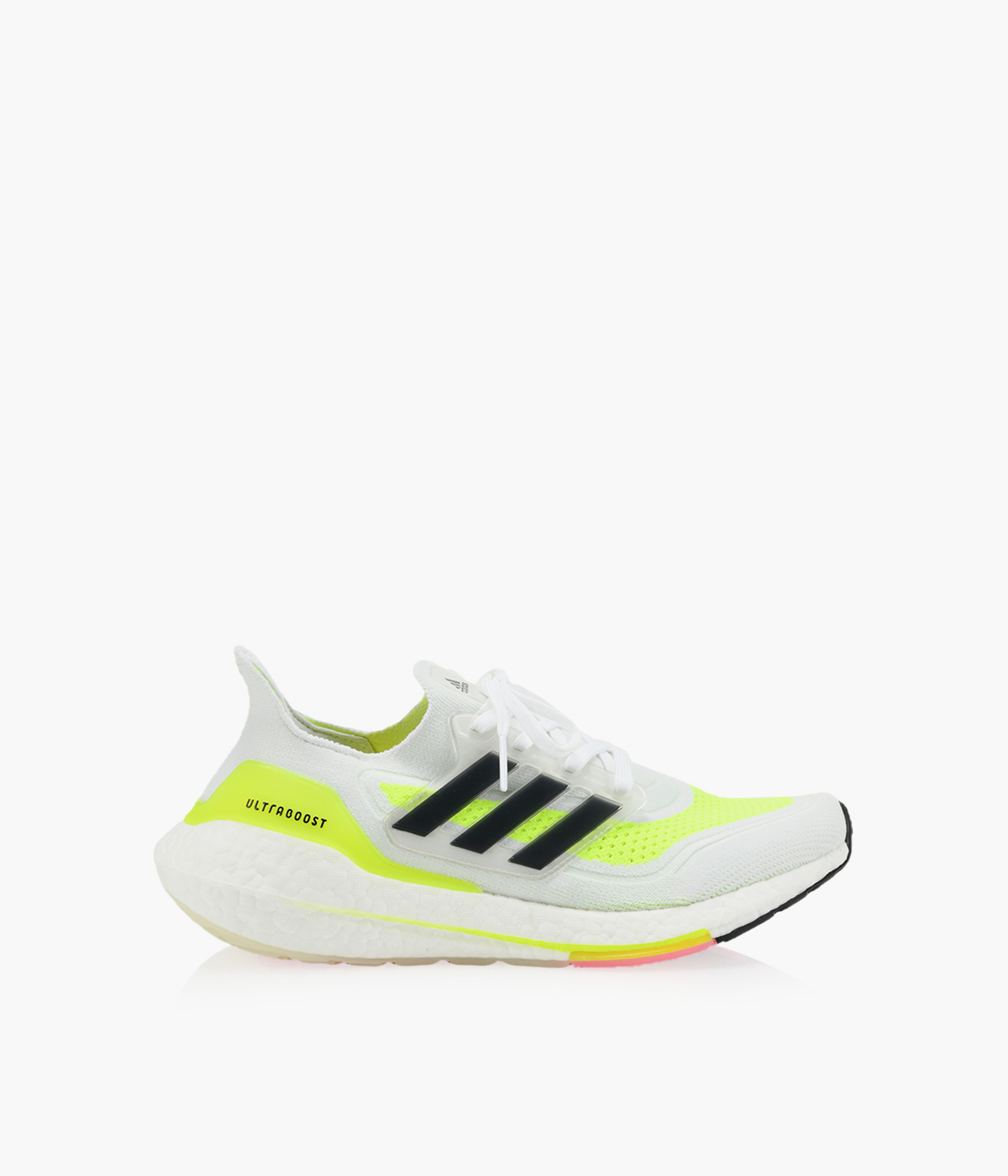 ADIDAS ULTRABOOST 21 W - White & Colour Fabric | Browns Shoes